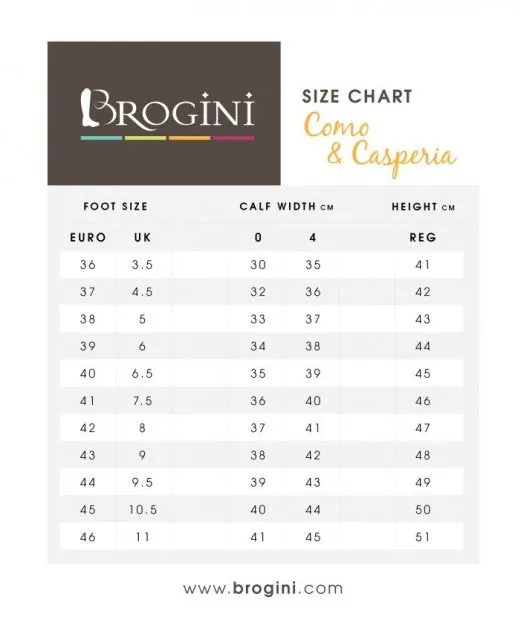 Brogini Como V2 3D Stretch Boots Black - Slim