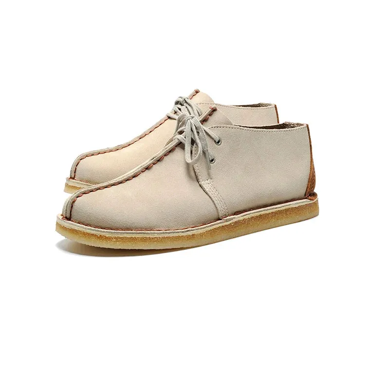 Casual Retro Style Leather Shoes