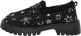 Christmas Women's Thick Bottomed Padded Footwear Fashion Casual Loafers Shoes for Women Casual Cork Wedge Sandals Women