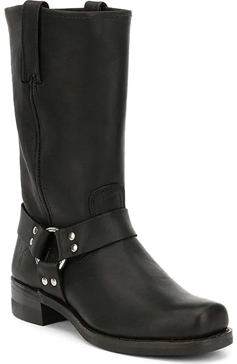 Custom-Made Claf Leather Ankle High Biker Boots