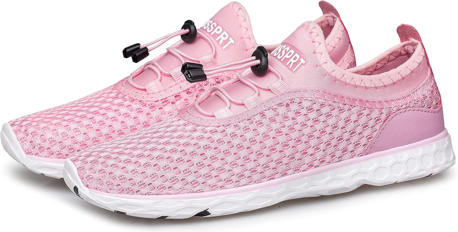 DOUSSPRT Women's Water Shoes Quick Drying Sports Aqua Shoes