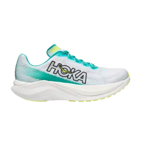 HOKA Mach X 'White Blue Glass' sneakers, white
