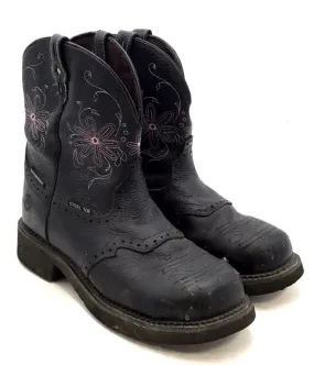 Justin Boots Women's Gypsy WKL9982 Black Western Boots - Size 10B
