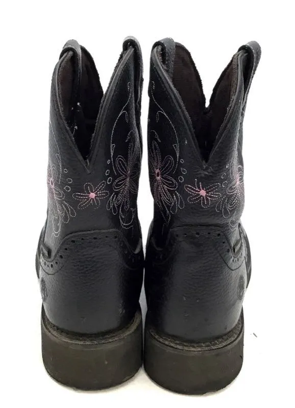 Justin Boots Women's Gypsy WKL9982 Black Western Boots - Size 10B
