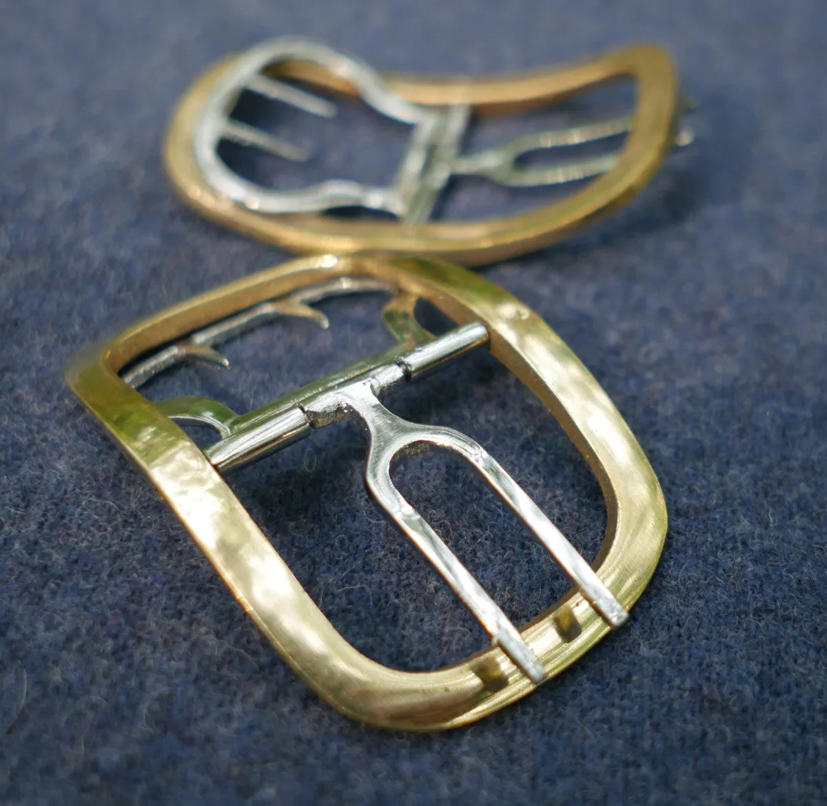 Men's Rectangular Shoe Buckles