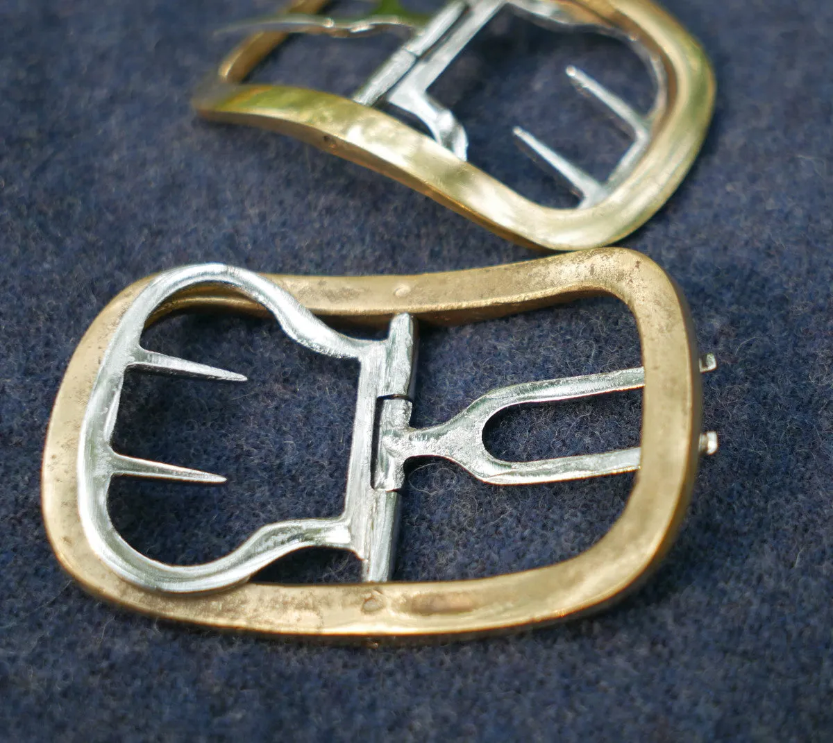 Men's Rectangular Shoe Buckles