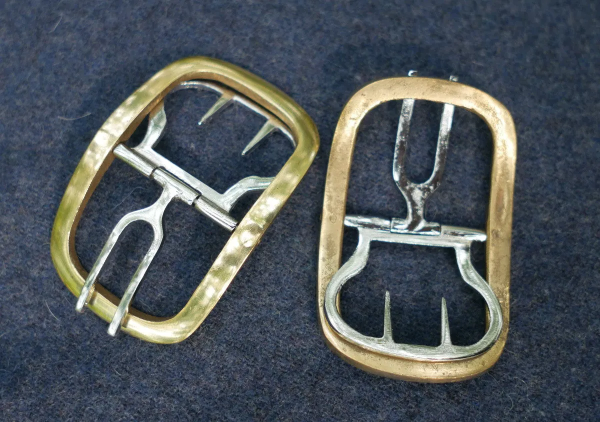 Men's Rectangular Shoe Buckles