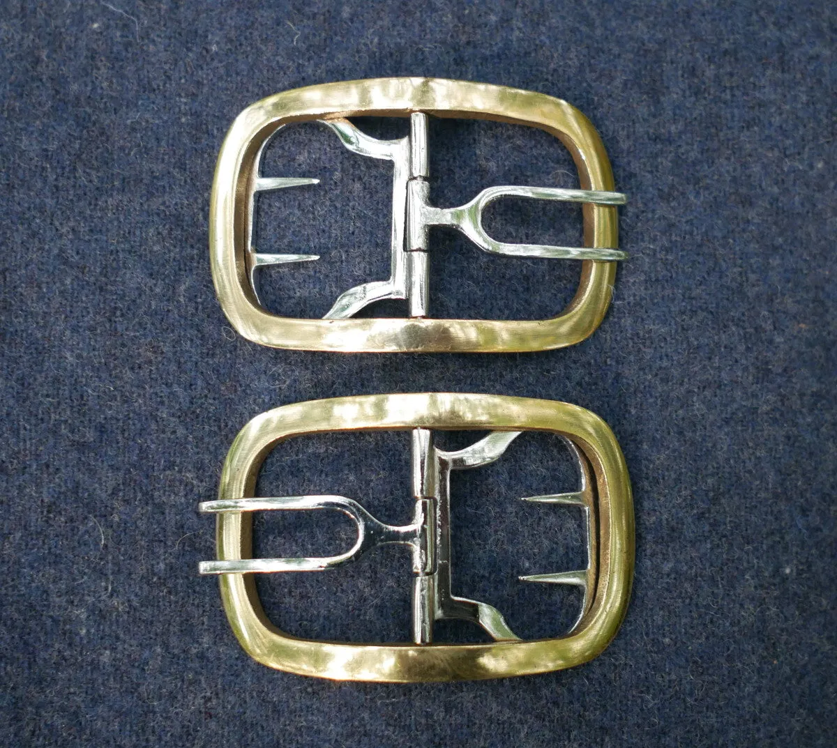 Men's Rectangular Shoe Buckles