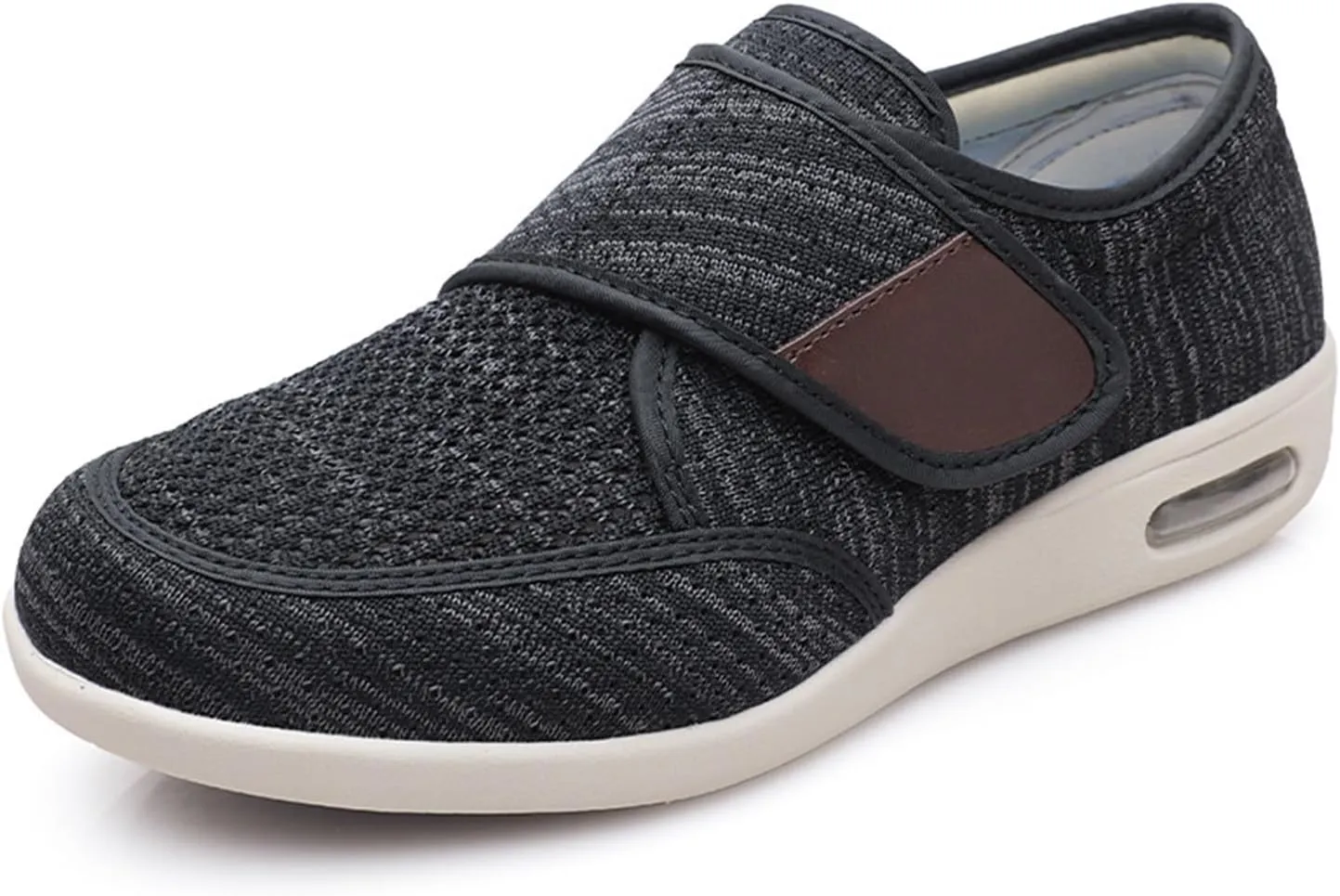 Orthopedic Casual Shoes, Swollen Feet Walking Edema Sneakers Lightweight Portable Breathable Plus Size Casual Air Cushion Trainers
