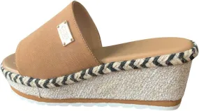 Platform Sandals Women Fashion Wedges Sandals Casual Summer High Heels Open Toe Espadrilles Sandal Slip on Shoes